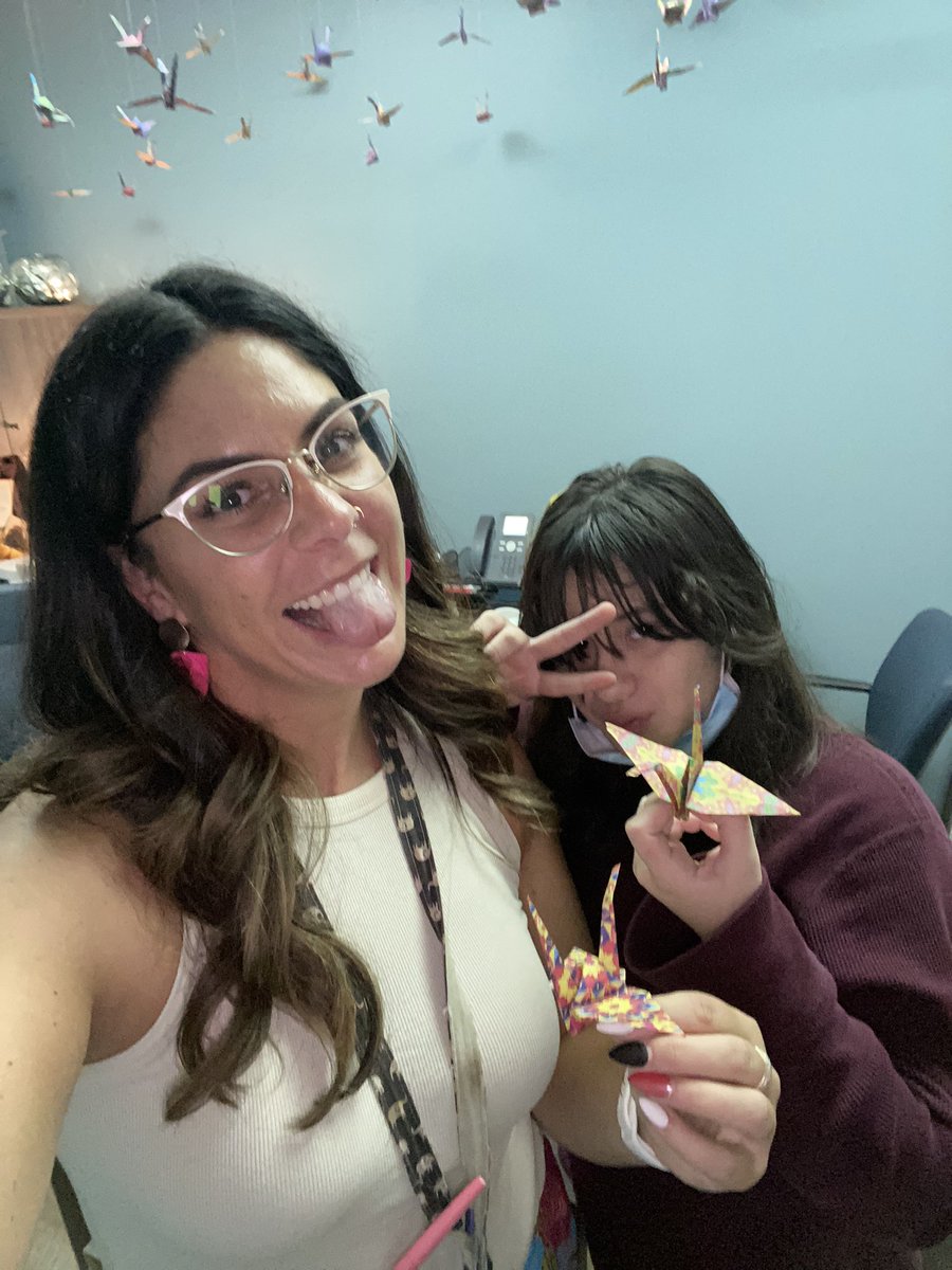 Added to the collection today. Loved talking and folding with this sweet one today.