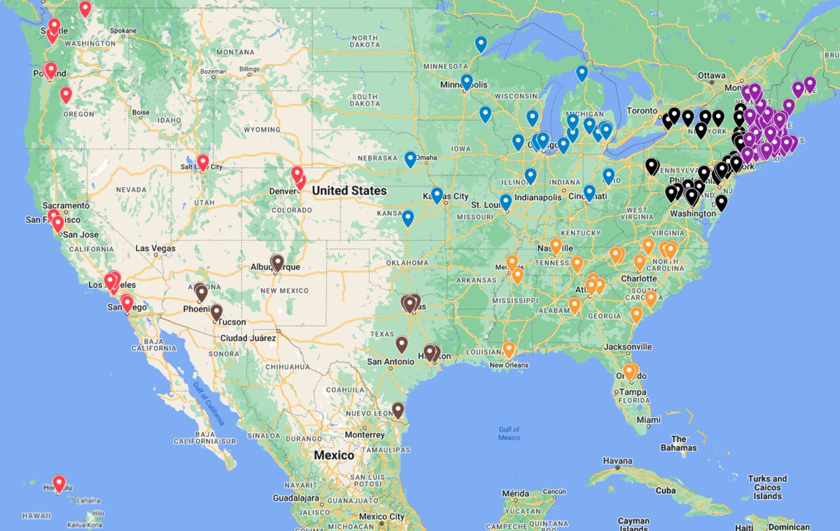 What are your favorite @indiebound bookshops? Here's a map of a few (dozen) I've connected with over the years & highly recommend: joshfunkbooks.com/indiebound including @changinghands @lilshopostories @novelneighbor @BlueBunnyBooks @FlyleafBooks @BookPeople @belcantobooks & more!