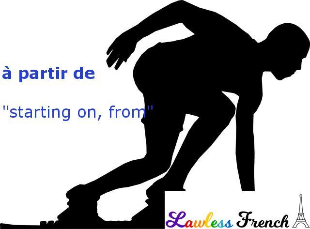 LawlessFrench's tweet photo. À partir de - Starting on / From⠀⠀
⠀⠀
Read the lesson and examples and listen to the pronunciation at https://t.co/iFLm9IsBTx ⠀⠀
⠀⠀
#frenchexpression #learnfrench #fle #french #frenchexpressions #speakfrench #authenticfrench #frenchteacher #frenchlearner #french https://t.co/kqR7fVTOpD