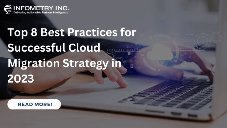 Unleash the Power of Cloud Migration: 8 Best Practices to Excel in 2023 and Beyond ☁️⚙️

Read more - infometry.net/blog/analytics… 
.
.
.
#InnovateWithCloud #TechEvolution #CloudMigration #CloudSuccess #FutureReady #CloudAdoption #CloudWisdom #CloudJourney #DataMigration