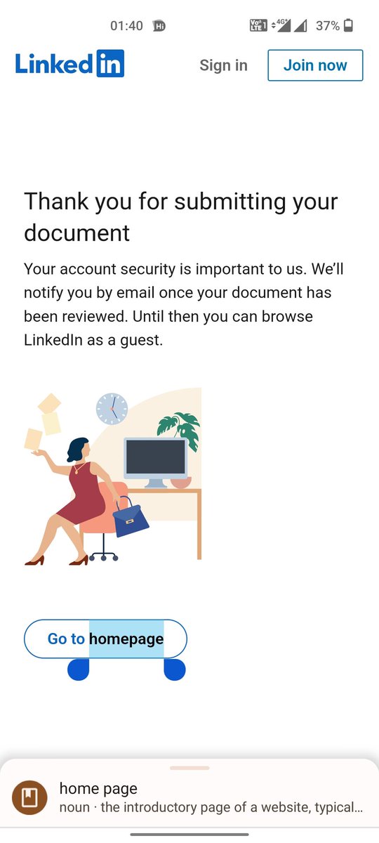 Amardeepseth1's tweet photo. Sir please resolve my problem 
My Linkedin a/c Id restricted access more then 10days  and provide all verification Steps are completed now but a/c id is not access  so please give me Solution now. adv-amardeep-seth-73142 @LinkedInHelp
@travelwithdex https://t.co/Z2wa0mOWIO