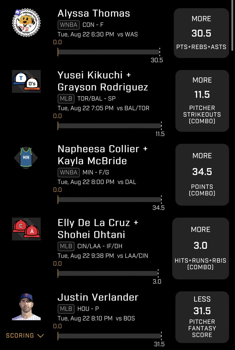 5-Flex #Prizepicks 🌮 slip!

Breakdown coming soon👇