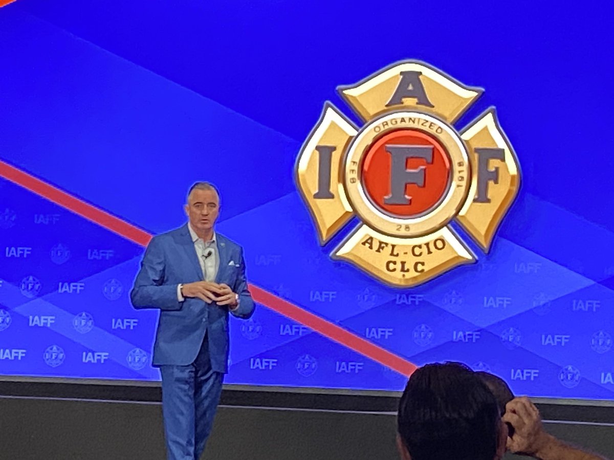ChiefLinskey's tweet photo. Extremely honored to have been invited by @IAFFPresident to present 
to his Members attending @IAFFofficial Redmond Symposium in New York this week! What a valuable training for firefighters and first responders. Train the way you respond respond the way you train. #Krollwire https://t.co/hTnOdOcWDS