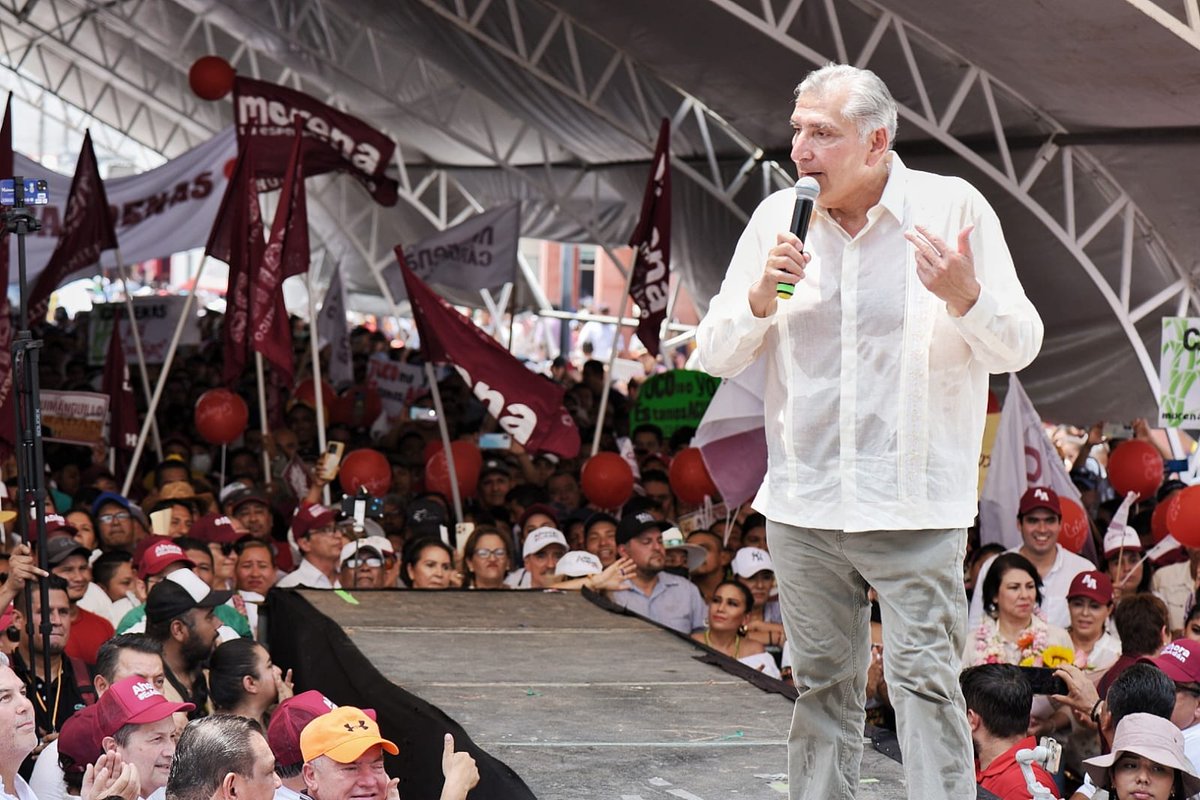 adan_augusto's tweet photo. En Huimanguillo, tierra de mujeres y hombres valientes, celebramos nuestra segunda asamblea popular de la jornada.

En esta región de Tabasco, la semilla del movimiento germinó y dio paso al primer gobierno democrático, referente de grandes luchas sociales por la justicia, la igualdad y la libertad.

El pueblo tabasqueño no solo transformó su destino, sino que inspiró a toda la nación a construir un cambio verdadero.
