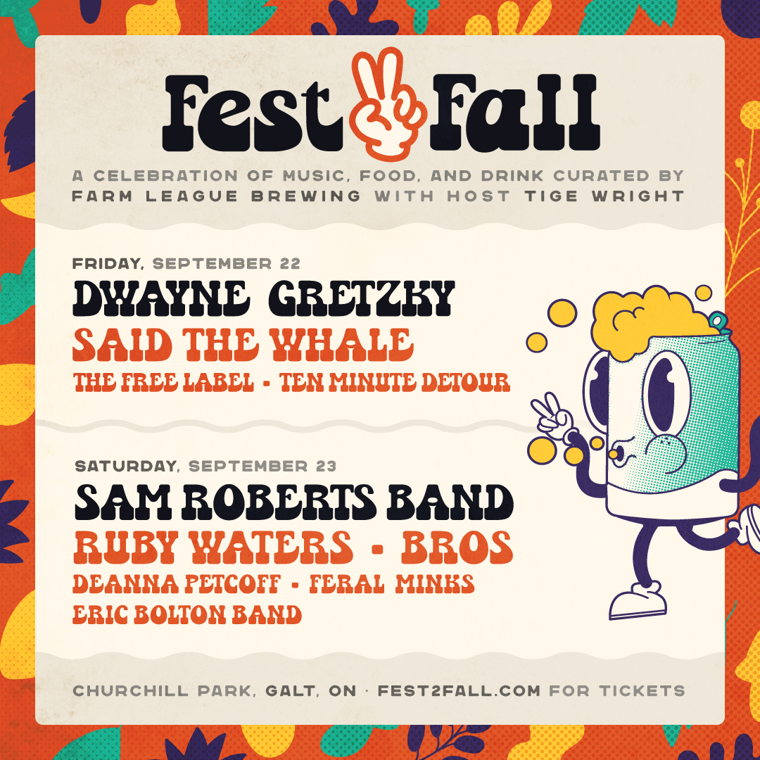 Come hang out at Fest2Fall next month. Tickets available now ticketweb.ca/event/fest2fal…