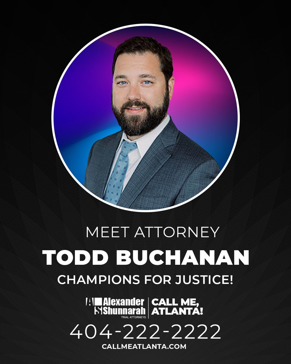 At Alexander Shunnarah Trial Attorneys, we're fierce advocates for your cause.

📣 Call Me, Atlanta! 📣⁣⁣⁣⁣⁣
☎️ 404-222-2222
🌐 callmeatlanta.com
⁣⁣⁣⁣⁣
⚖ Alexander Shunnarah Trial Attorneys
📍 Atlanta, GA

Call today and let us fight for you!