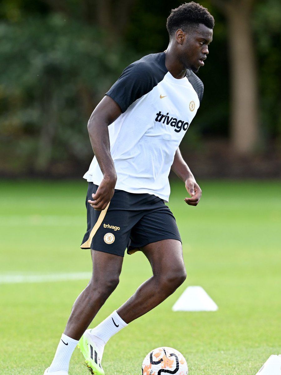 TheBlueDodger's tweet image. Benoît Badiashile is back in first team training.

#CFC