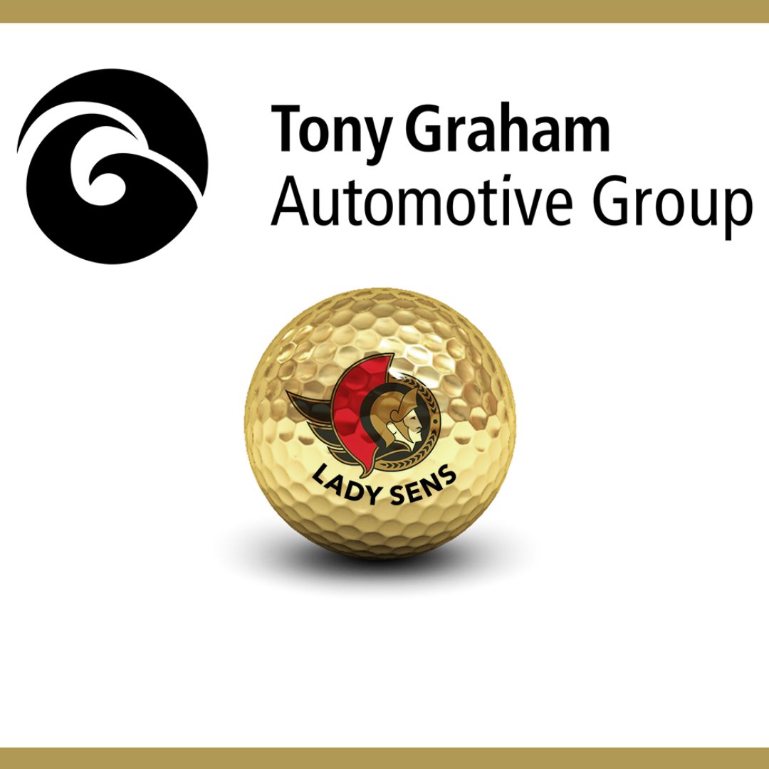 The 1st Annual Ottawa Lady Sens Golf Tournament is this Saturday August 26, 2023 at Manderley on the Green. Thank you to all the sponsors who have sponsored this SOLD OUT event especially to the Presenting Sponsor, Tony Graham Automotive Group. 
#GoSensGo