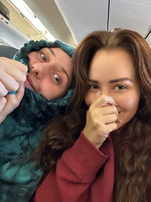 CANADA WE&rsquo;RE COMING!!!  @KyokyoCosplays an I are on our last plane to Toronto ✈️   Can we sleep soon<a class="tags" target="_blank" title="On Twitter" href="/?out=eyJ0eXAiOiJKV1QiLCJhbGciOiJIUzUxMiJ9.eyJpYXQiOjE3MjA3MjgzMDEsImlzcyI6InR3cG9ybnN0YXJzLmNvbSIsIm5iZiI6MTcyMDcyODMwMSwiZXhwIjoxNzUyMjY0MzAxLCJyZWRpcmVjdF91cmwiOiJodHRwczovL3R3aXR0ZXIuY29tL0t5b2t5b0Nvc3BsYXlzIn0.3wJwubkymM-FvvypLWReGL0ozb0GDhION7wlu_g_-DDeTXUCBxdHM_N2GcA9GlRwErguVYrudM_2QoDI8tQLRQ">@KyokyoCosplays</a>