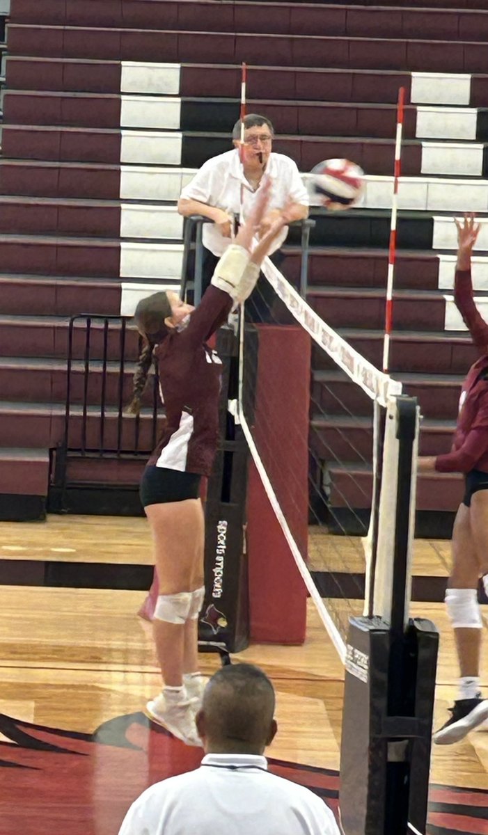 Great job today Kendal Vette &amp; Malia Bodoh today in your match against De Pere!!  Keep up the hard work!🏐 #betheflame #volleyball #wiblaze
