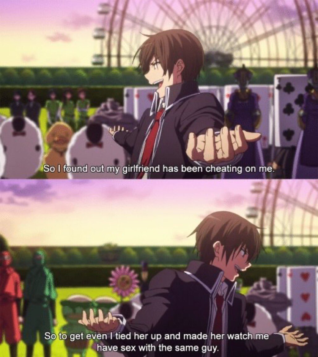 SheLuvShu's tweet photo. Tf is going on in this anime bruh 💀 https://t.co/5DyP4Btqzf
