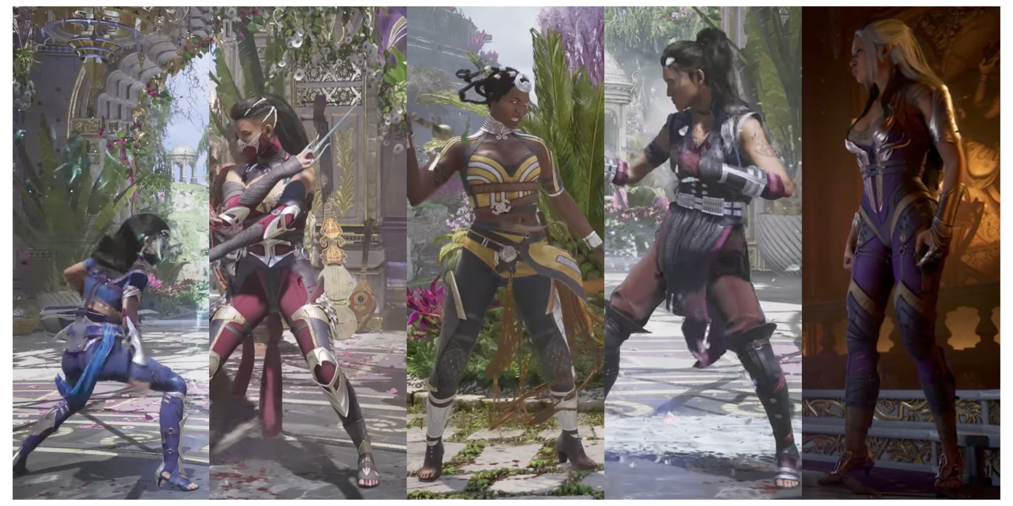 ever battled a blind swordsman? — New Mortal Kombat 1 Kombatants: Li Mei,  Tanya and