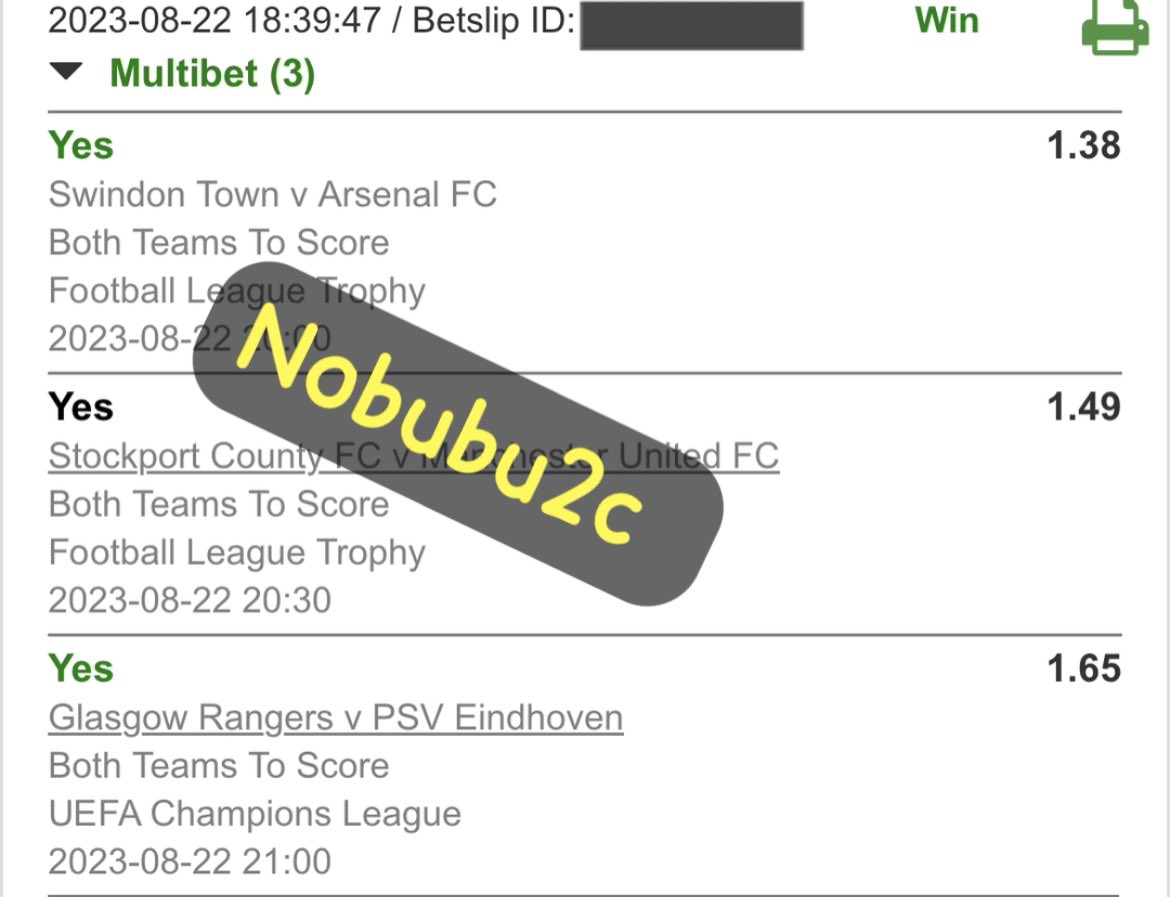 Nobuhle2C's tweet photo. BOOOOyaaaaaah! On our both teams to score ticket that was a close one right guys.. Congratulations to those who followed #3odds #betwaycode #loowodd https://t.co/XI92jyhwes