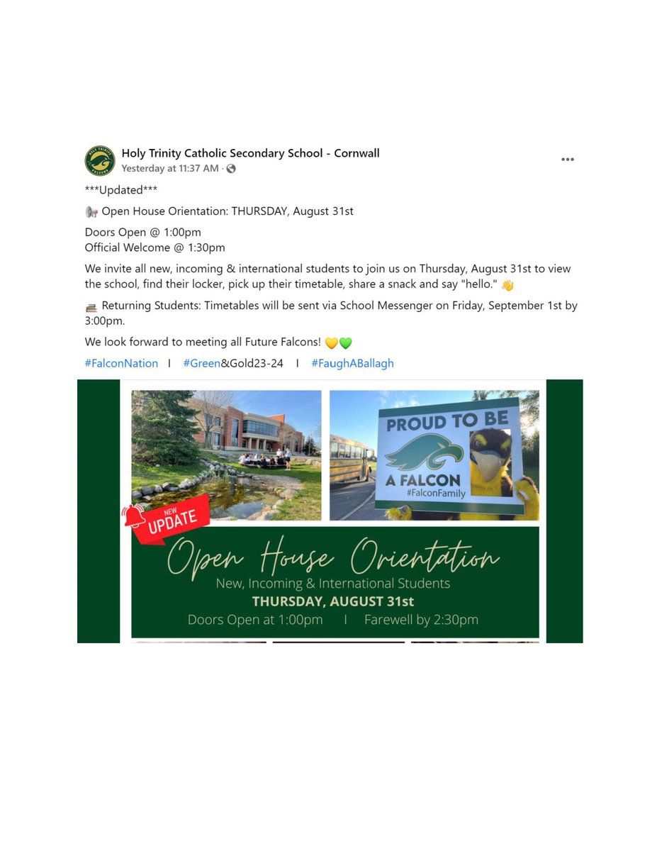 CDSBEO International Education tweet media