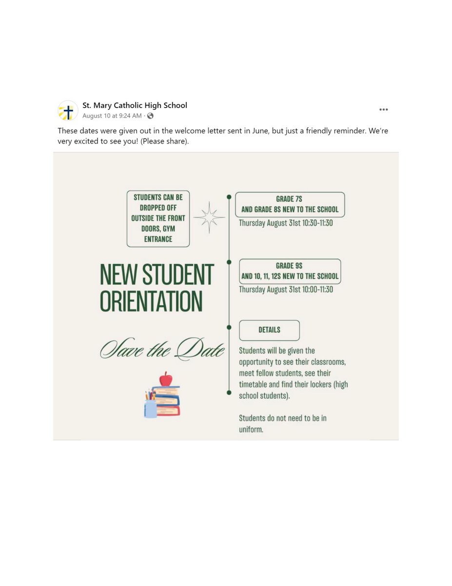 CDSBEO International Education tweet media