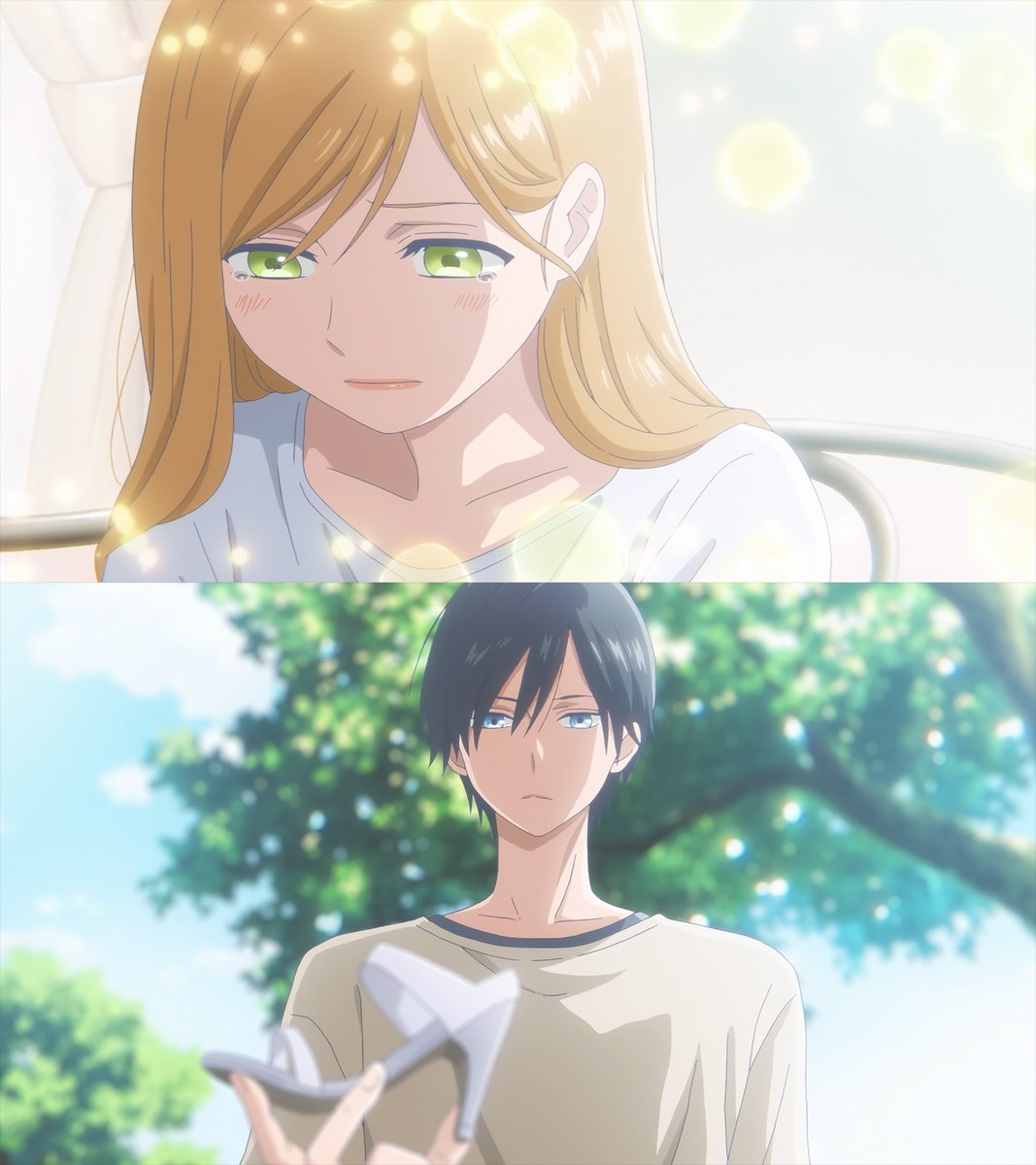After getting her heart broken, Akane spills everything about her breakup to a stranger in-game, never expecting to meet him IRL. 😅 Akane - @AbbyTrott Yamada - @ThatStephenFu The English dub of My Love Story with Yamada-kun at Lvl999 premieres tomorrow, only on Crunchyroll!
