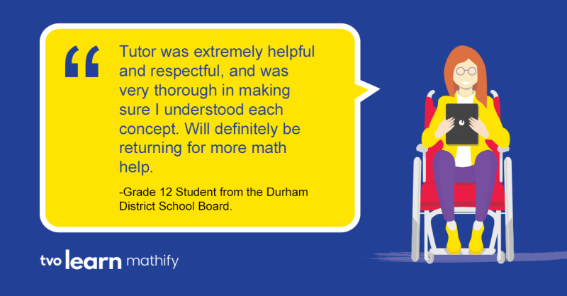 TVOMathify's tweet photo. With hands-on classroom experience, our Ontario Certified Teachers prioritize clarity in every session and are dedicated to providing supportive guidance.