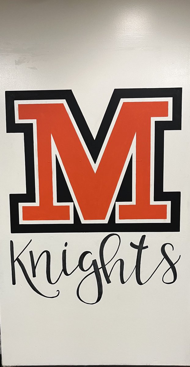 Ready to welcome our Knights tomorrow to a new school year with all of the challenges, opportunities and accomplishments that lie ahead. Thank you to ⁦⁦<a href="/fcpsPilarcik/">Alyssa Pilarcik</a>⁩ for this great addition to our hallway. #knightpride #weareready
