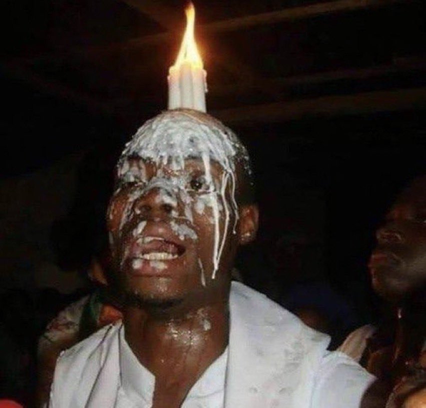callme_frodd2's tweet photo. Oh Lord, as I burn this candle on my head, may they know no peace until they VOTE FRODD ✅ 

Nwanne biko Vote FRODD ✅ so handler fit see front 🙏

Wait fes, let me check my BP.....
Thank God, E still dey normal

Vote Odogwu of Highlights 
#bbnaija #bbnaijaallstars https://t.co/V8RfND3wLI