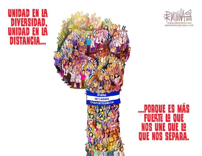 Como miles de nicaragüenses mi mirada sigue centrada en construir esperanza y propuestas que conduzcan a obligar a salir a la dictadura y a la libertad de los/as presos políticos. Encontrar caminos para el reconocimiento y la complementariedad en la diferencia. #NoNosDistraigan.
