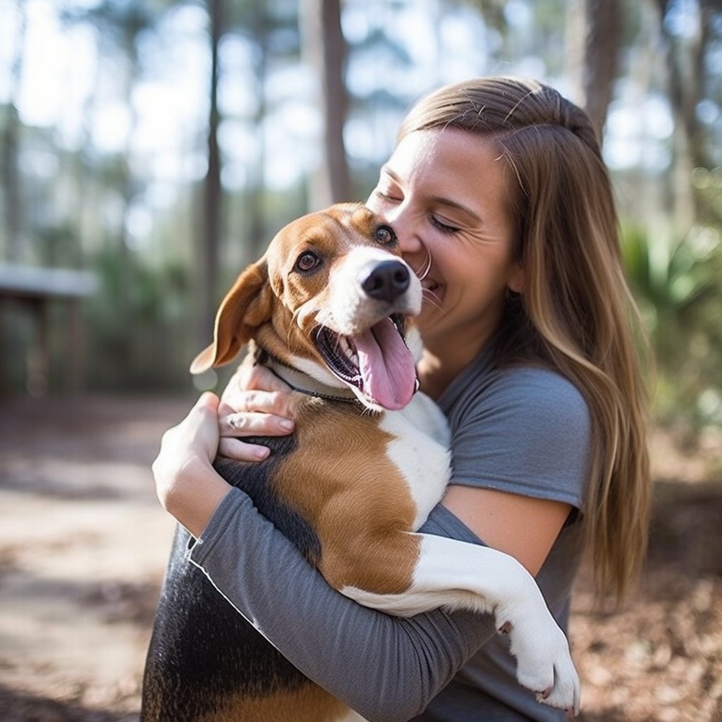 FloridaDogBlog's tweet image. 🐶 Happy National Hug Your Hound Day! Give your pup some extra love today and share your favorite hugging moments with us using #HugYourHound. Need bonding tips? Check our blog. Link in bio! 🐾 #FloridaDogs