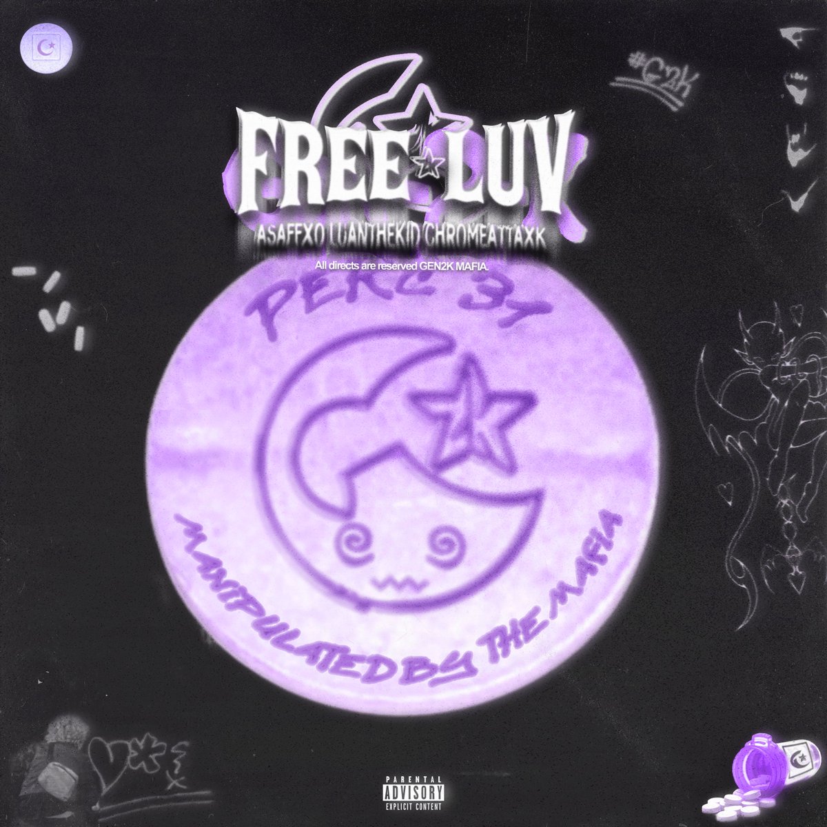 gen2kmafia's tweet photo. "#FREELUV" (ft. asaffxo, luanthekid & chromeattaxk) DISPONÍVEL AGORA!! ☪️
Produzido por: ohaind
Gravação por: girlslovemyswag & airhushy
Disponível no YouTube e SoundCloud
#gen2kmafia in da bando we trust . ☪️ https://t.co/qD4elMrPvc