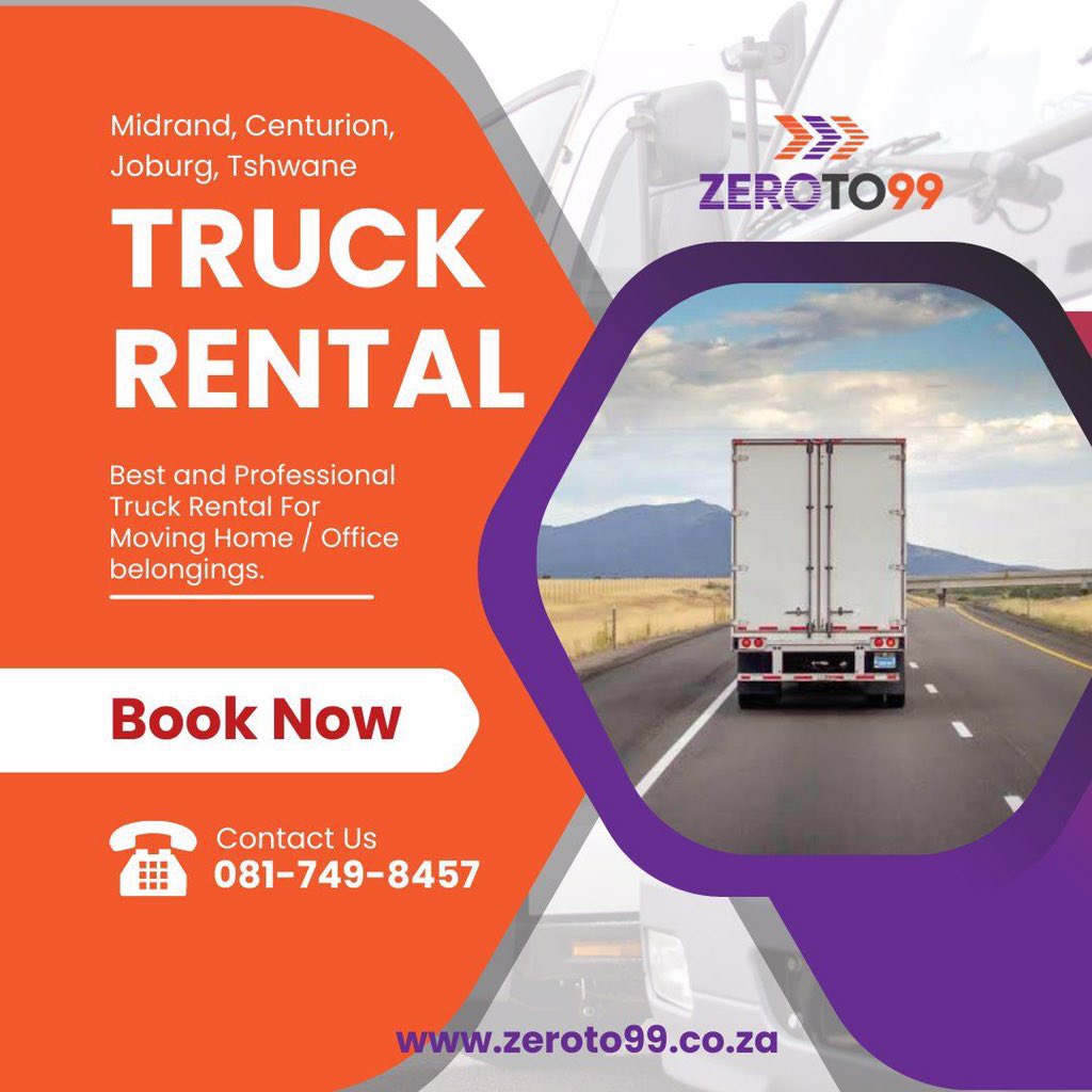 _zeroto99_'s tweet photo. This end of the month we are running a special for Midrand only. 

If you are moving writhing Midrand And need a truck visit our booking form to get a free quote that will shock you.

https://t.co/YaTNQHVqTR

#affordable 
#reliable #transport https://t.co/Cf0MggUFyx