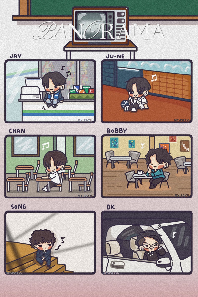 my_payu's tweet photo. 📺 PANORAMA 🎧🎵
#iKON #PANORAMA 

#JAY #SONG #BOBBY #DK #JUNHOE #CHANWOO https://t.co/cRJk3awHjb