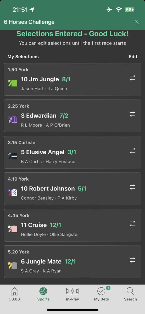 Mont0610's tweet photo. @bet365 #6HorseChallenge https://t.co/gjByVqZyCg