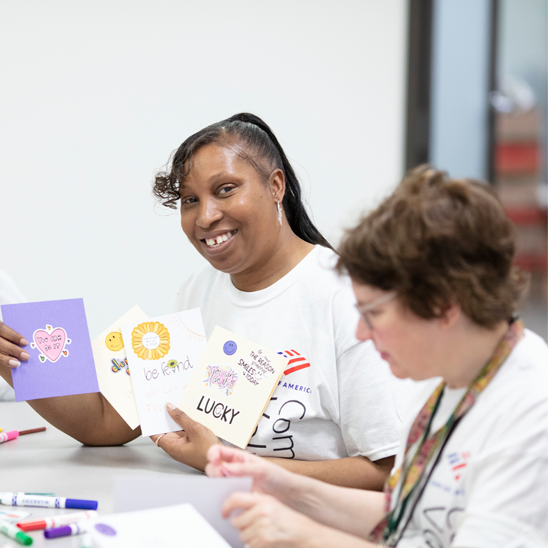 BankofAmerica's tweet photo. Our employees are committed to sharing success with our communities, spending nearly 2M hours volunteering last year alone.