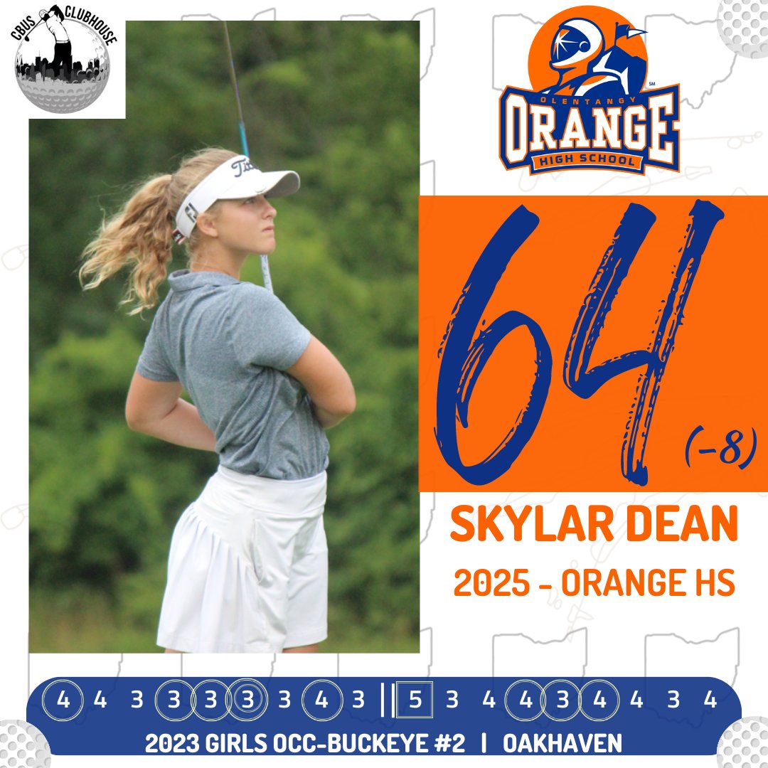 CentralOhioGolf.com (@centralohgolf) on Twitter photo .<a href="/GolfOohs/">Olentangy Orange Girls Golf</a> '25 Skylar Dean carded a school-record 64 (-8) in the second girls OCC-Buckeye event at Oakhaven!
RESULTS: cbusclubhouse.com/articles/resul… .<a href="/GolfOohs/">Olentangy Orange Girls Golf</a> '25 Skylar Dean carded a school-record 64 (-8) in the second girls OCC-Buckeye event at Oakhaven!
RESULTS: cbusclubhouse.com/articles/resul…