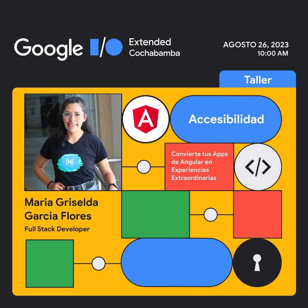 Este sábado daré un taller en Cochabamba para hacer de nuestras aplicaciones Angular más inclusivas y accesibles a todos lo usuarios independientemente de sus habilidades.

Si quieres ser parte llena el formulario: forms.gle/d47W4AHvcW6g9F…