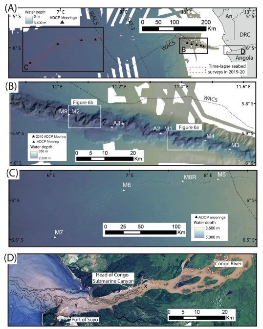 Research showed how major rivers are connected to the #DeepSea through flows of sediment, transporting organic carbon to the #seafloor. Terrestrial changes, including land-use change and deforestation, may have significant impacts on the seafloor. go.nature.com/44Ze1Di