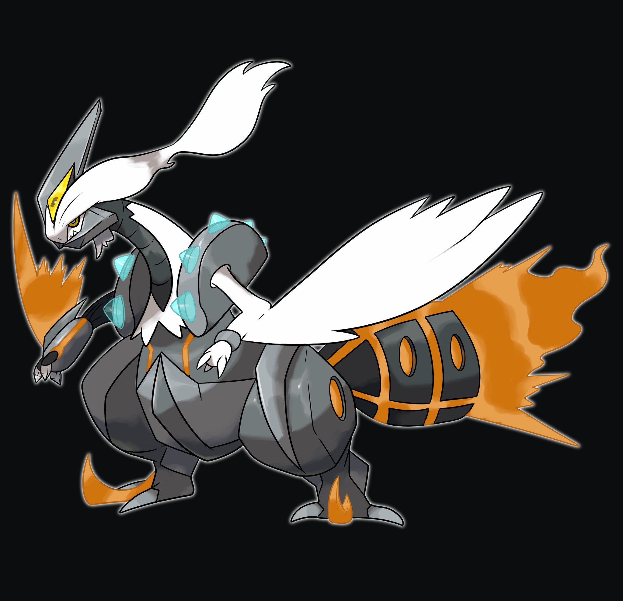 Fakemonforever on X: Iron fragments fuses with Reshiram and Zekrom to  become- Iron Furnace- Ice/Fire Iron Taser- Ice/Electric But there's one  more future form once it hunts down the other legendary dragon