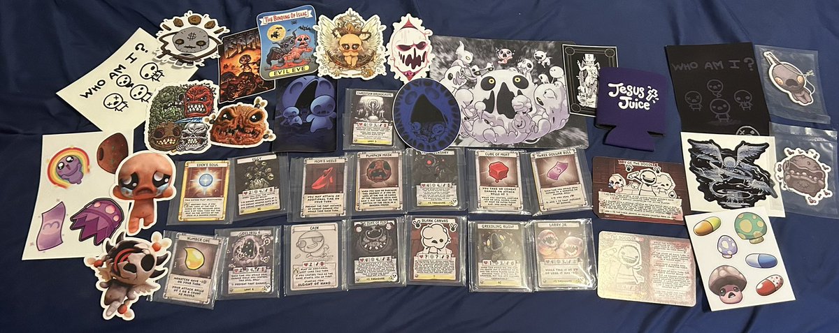 MrFancyPants (@fancypantsuno) on Twitter photo My #unboxingofisaac stuff finally arrived and it’s absolutely sick! <a href="/edmundmcmillen/">🜏 Edmund McMillen 🜏</a> <a href="/TheMaestroTeam/">Maestro Media</a> I should probably make a tboi shine one of these days. My #unboxingofisaac stuff finally arrived and it’s absolutely sick! <a href="/edmundmcmillen/">🜏 Edmund McMillen 🜏</a> <a href="/TheMaestroTeam/">Maestro Media</a> I should probably make a tboi shine one of these days.