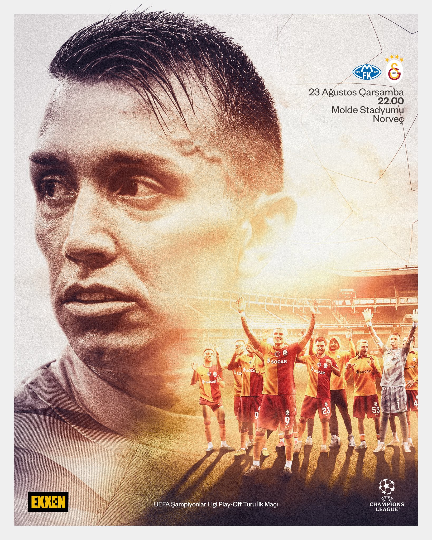 Molde Galatasaray maç afişi