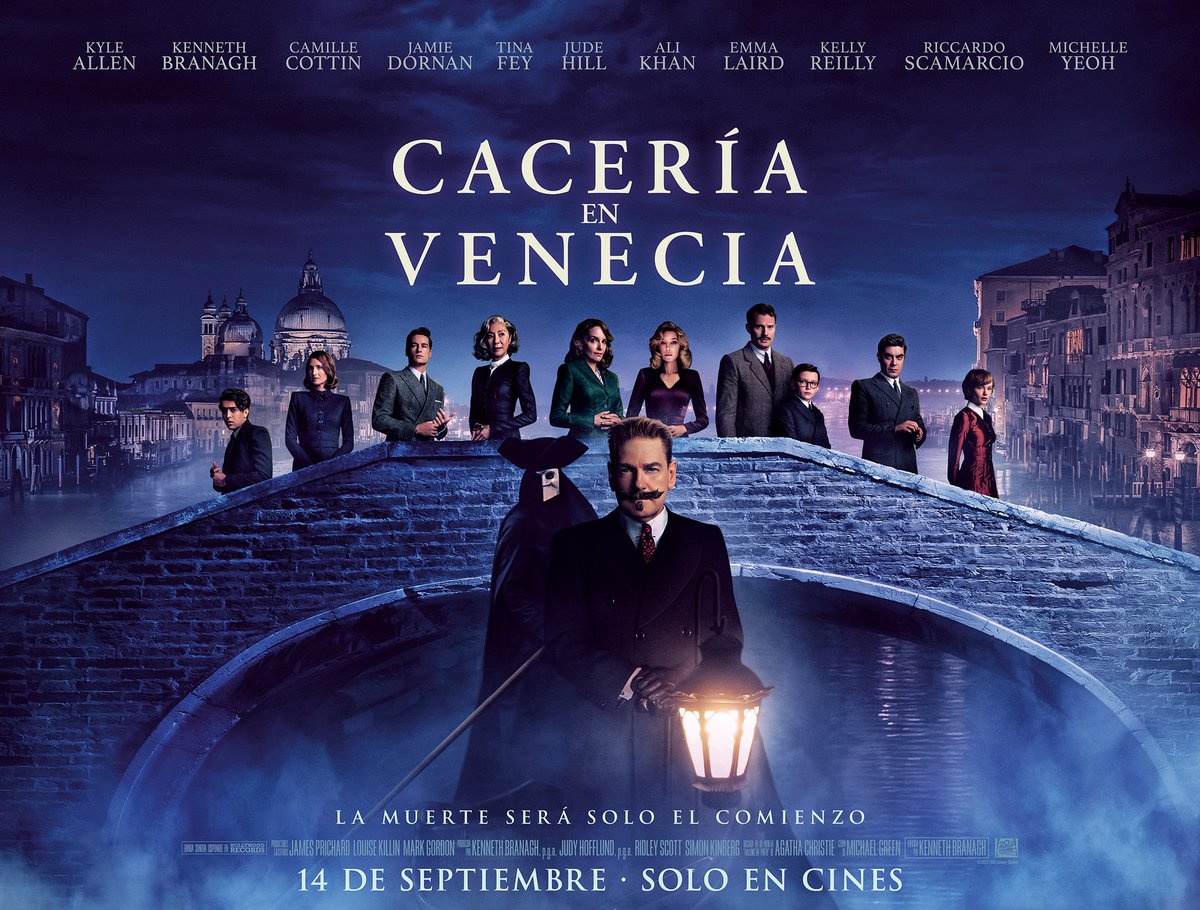 Cacería en Venecia llega a #Cinépolis este 14 de Septiembre. ¡No te la pierdas!