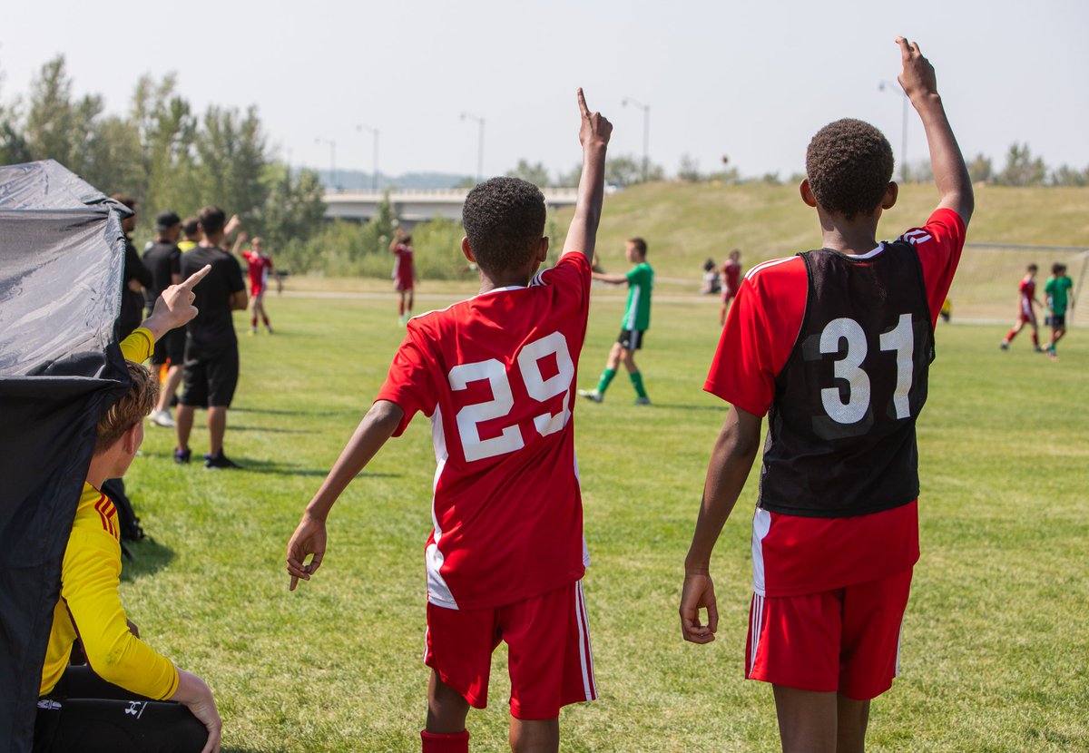 cmsasoccer's tweet photo. Sharing some awesome photos from memorable moments during the 2023 AB Summer Games, where our boys won gold! #Gold #ABSummerGames
@2023albertasummergames https://t.co/nH3cTn5gCS