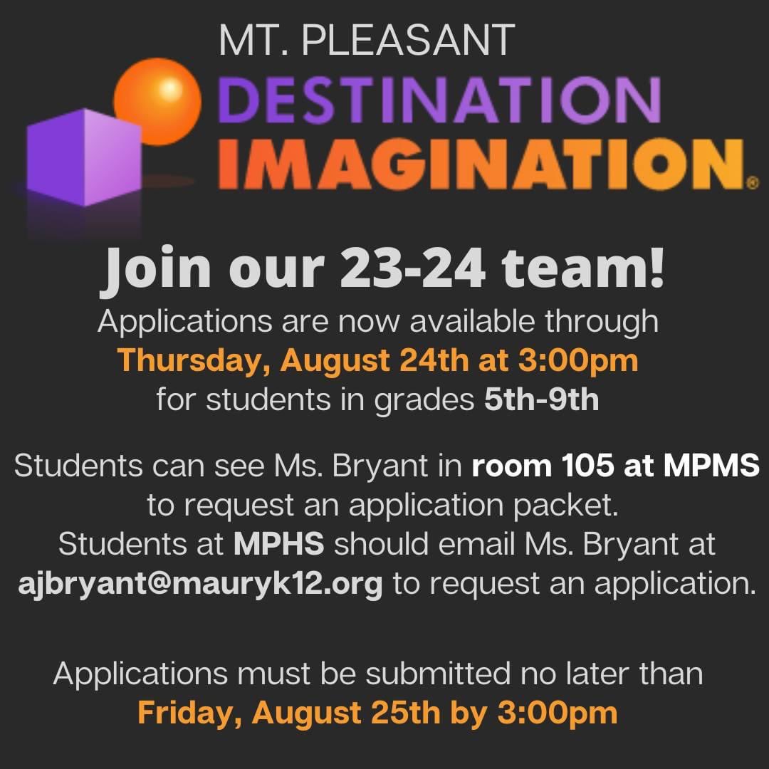 Mt. Pleasant DI (@mtp_di) on Twitter photo 