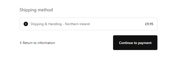 Another example of the gift that keeps on giving- the Northern Ireland Protocol- Orders to the mainland of over a certain amount are free shipping, but not Northern Ireland, where a tenner is chucked on. Great work, rigorous implementers!