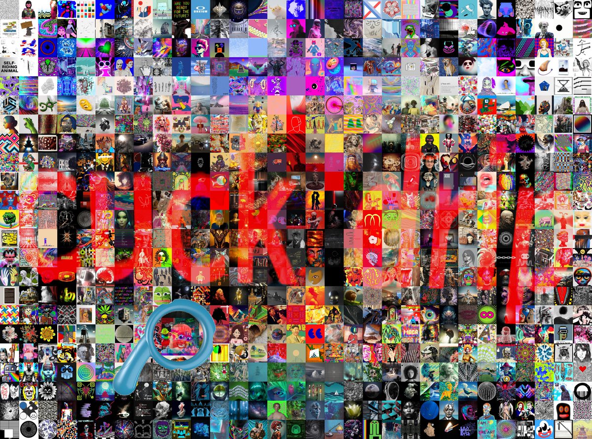 cuckμg™
700-piece, interwoven mosaic  699 ar✞is✞s +@40200ug(✘ -✘)