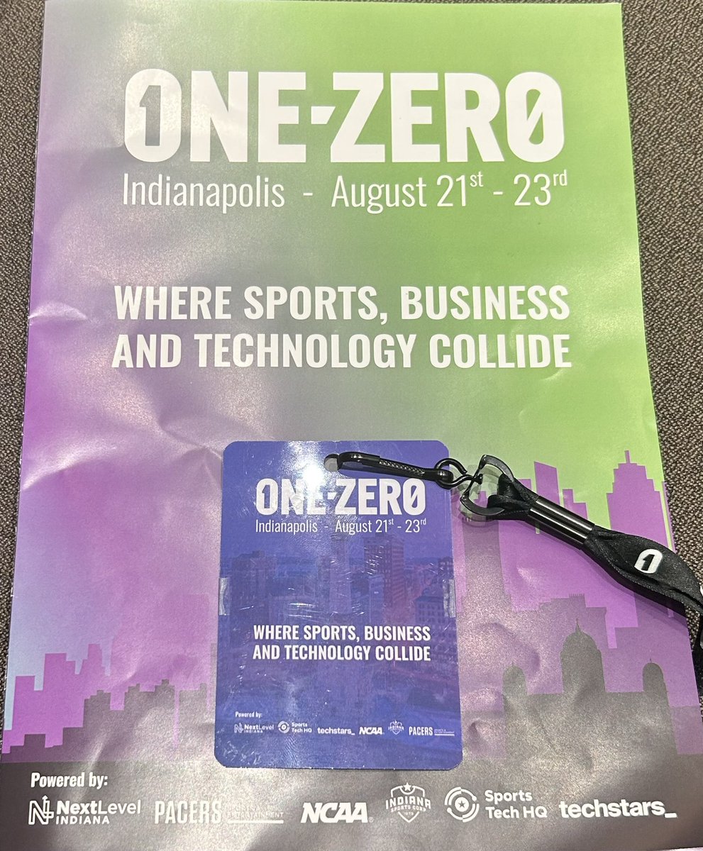 Day 2 ✅ That’s a wrap from @OneZeroSport today at the @NCAA A huge thank you to all of our speakers, moderators and everyone who attended! #onezero