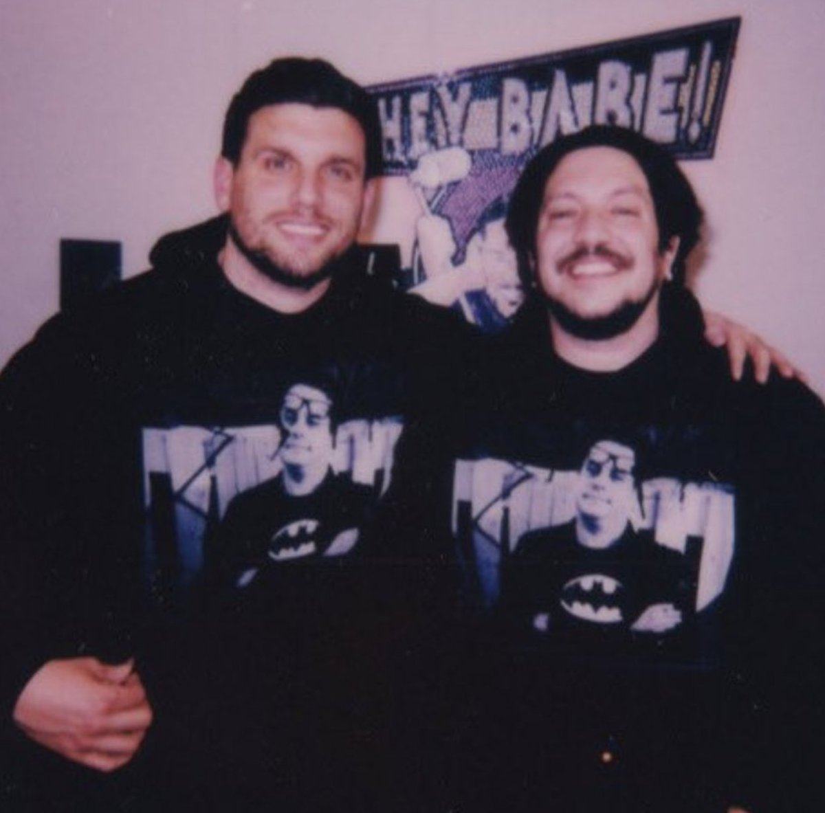 heybabepod's tweet photo. NEW MERCH ABOUT TO DROP! SHOULD WE INCLUDE DEROSA IN THE HEYBABE DROP  TOO?!😅😂 https://t.co/EaCTBoQZfU