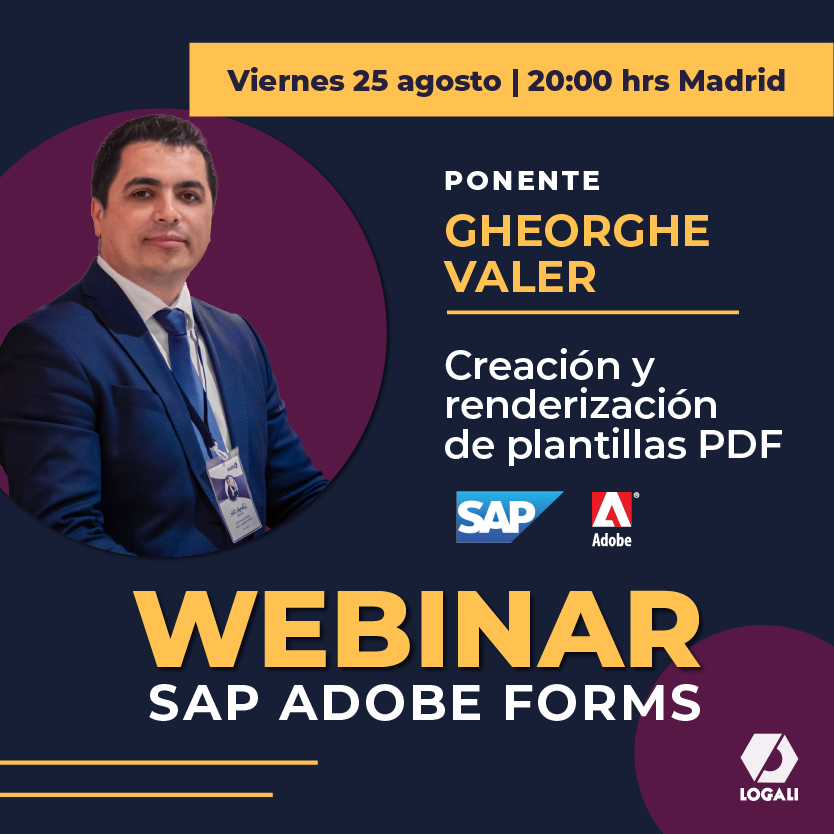 logaligroup's tweet photo. ¡Domina la creación y renderización de plantillas PDF con nuestro webinar sobre SAP Adobe Forms! 📄🖋️
𝐈𝐧𝐬𝐜𝐫𝐢𝐩𝐜𝐢𝐨́𝐧 𝐠𝐫𝐚𝐭𝐮𝐢𝐭𝐚: https://t.co/stGNsHbq8w
#WebinarSAP #SAPAdobeForms #CreaciónDePlantillasPDF #AprendizajeOnline #SAP #Adobe https://t.co/dmKpKsGSvS