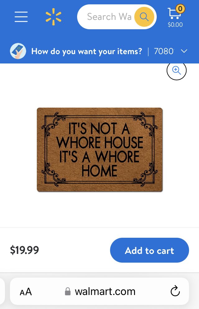😂 I’d expect this from Alibaba, but not Walmart.