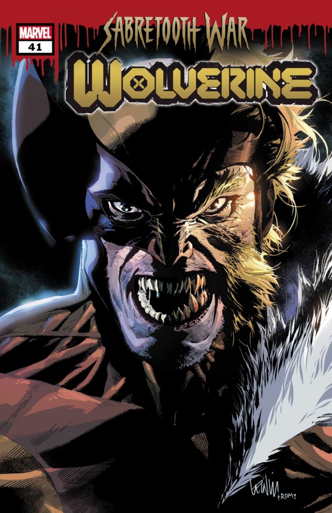 Capa de Wolverine #41

#MarvelComics #Wolverine #DesntesDeSabre #Sabretooth #SabretoothWar #BenjaminPercy #VictorLavalle #CorySmith #GeoffShaw