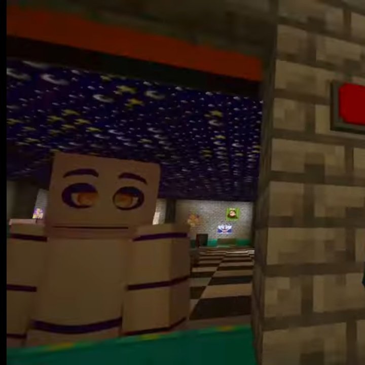 ShadLinYT's tweet photo. Why is Security here!?!? We all know that ain't gonna end well for literally everyone. Blank is a lot more aggressive than he was before as well, so that's something. Old Candy just looks really creepy without his eyes, & but, why did they call Mary "The Green One"?
#fnacplus https://t.co/iEm8s4dOla