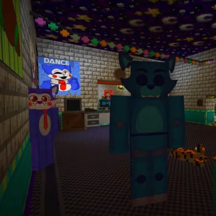 ShadLinYT's tweet photo. Why is Security here!?!? We all know that ain't gonna end well for literally everyone. Blank is a lot more aggressive than he was before as well, so that's something. Old Candy just looks really creepy without his eyes, & but, why did they call Mary "The Green One"?
#fnacplus https://t.co/iEm8s4dOla