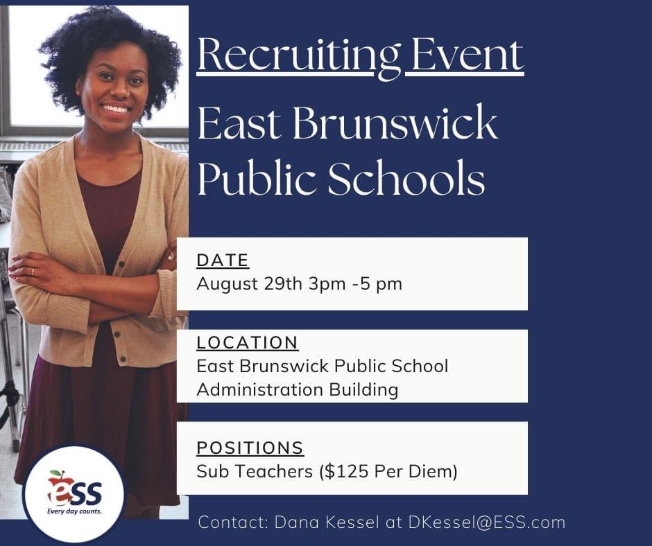 Substitute positions Job Fair