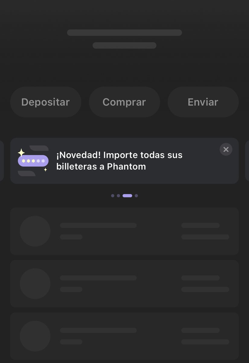 Segguas's tweet photo. @phantom Here in Peru, did the servers go down? nothing loads me #phantomwallet #cripto #solana https://t.co/lvuook5B8z